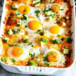 Cheesy Baked Huevos Rancheros Casserole
