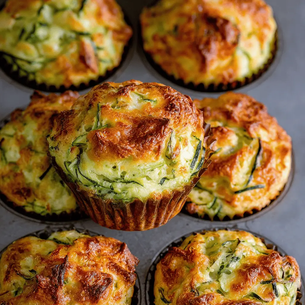 Cheesy Zucchini Muffins: The Best Savory Treat for Any Meal