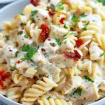 Crock Pot Creamy Italian Chicken Pasta