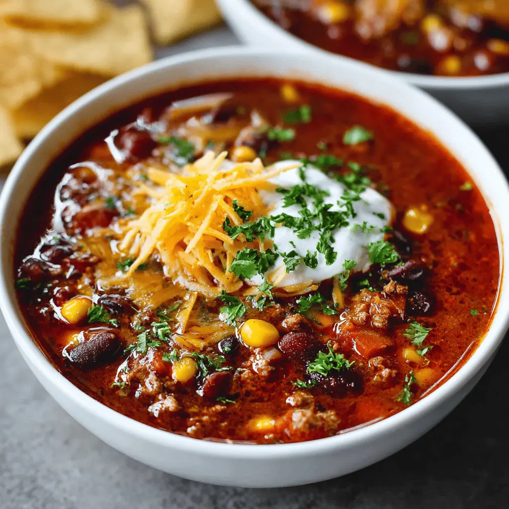 Crockpot Taco Soup: Easy and Hearty Comfort Made with Turkey Bacon