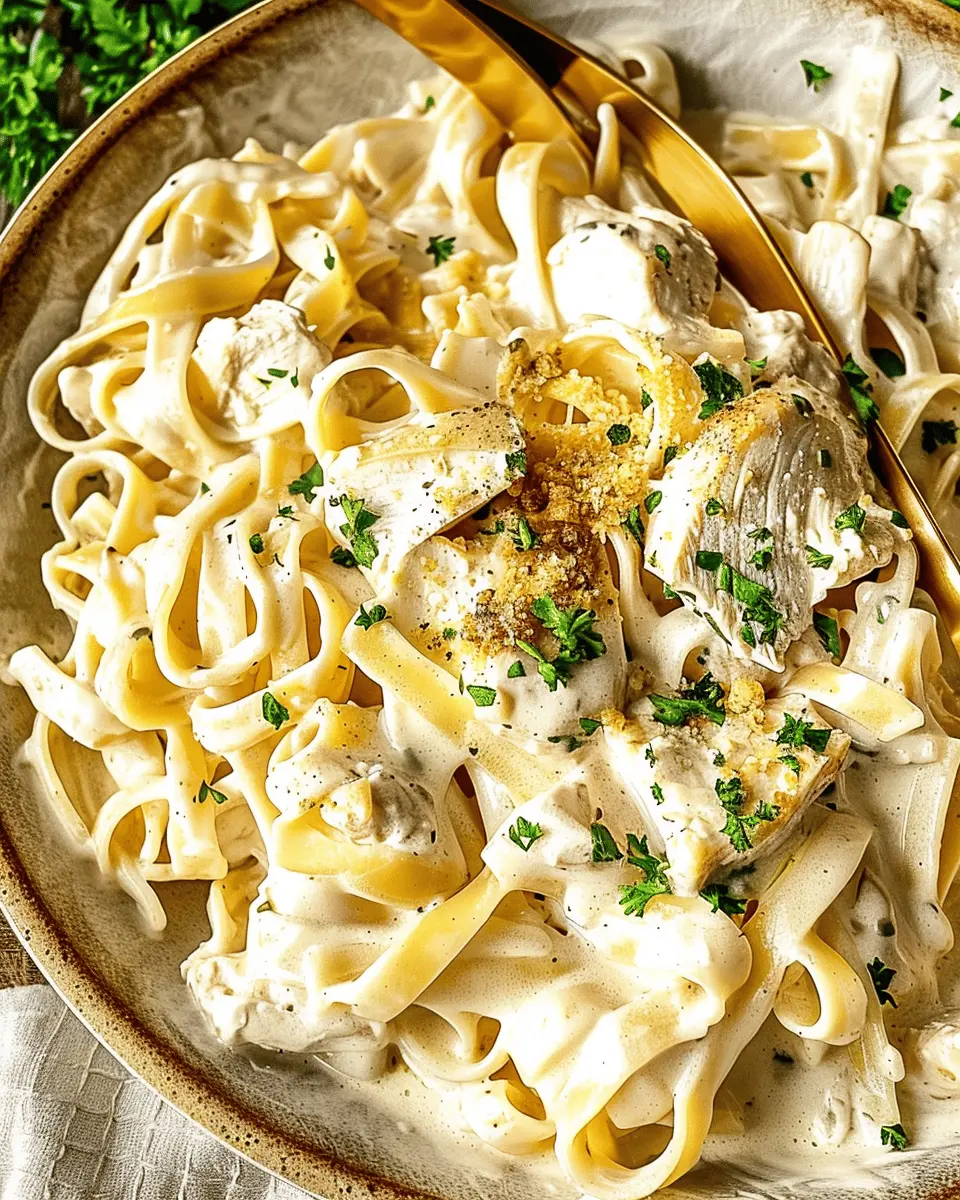 Dairy-Free Chicken Fettuccine Alfredo: A Creamy, Guilt-Free Delight