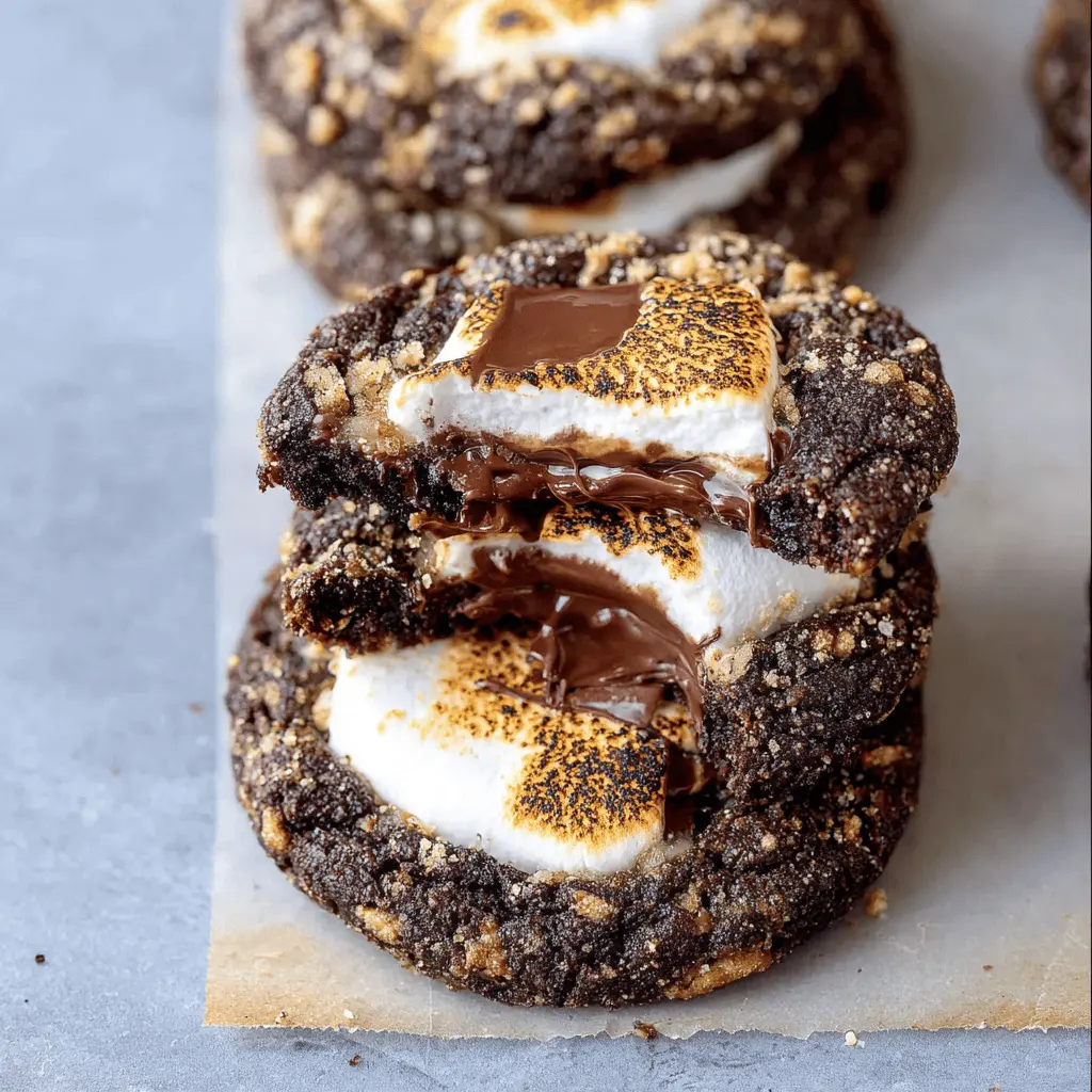Double Chocolate S’more Cookies: The Ultimate Indulgent Treat