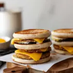 Healthy Make Ahead Breakfast Sandwiches