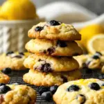 Lemon Blueberry Cookies from Cake Mix