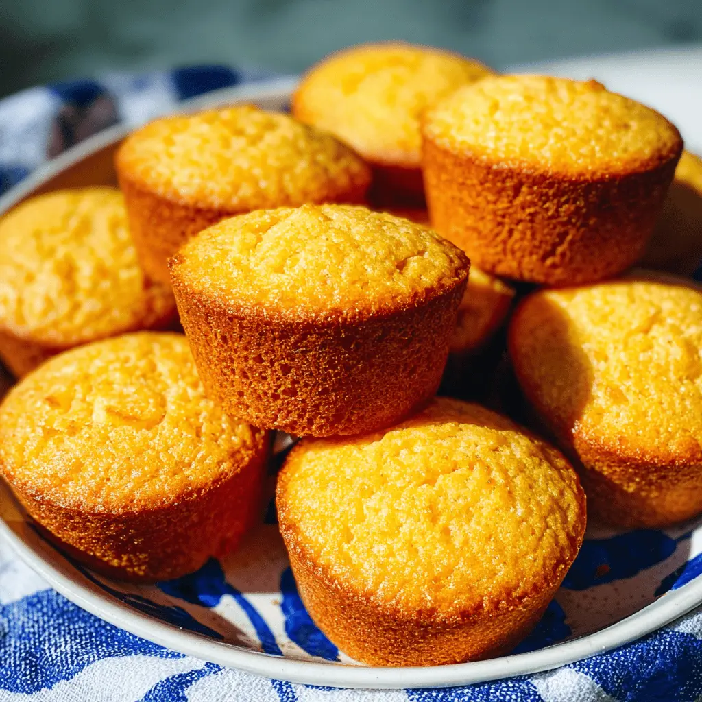 Mini Cornbread Muffins with Turkey Bacon: The Best Savory Treat