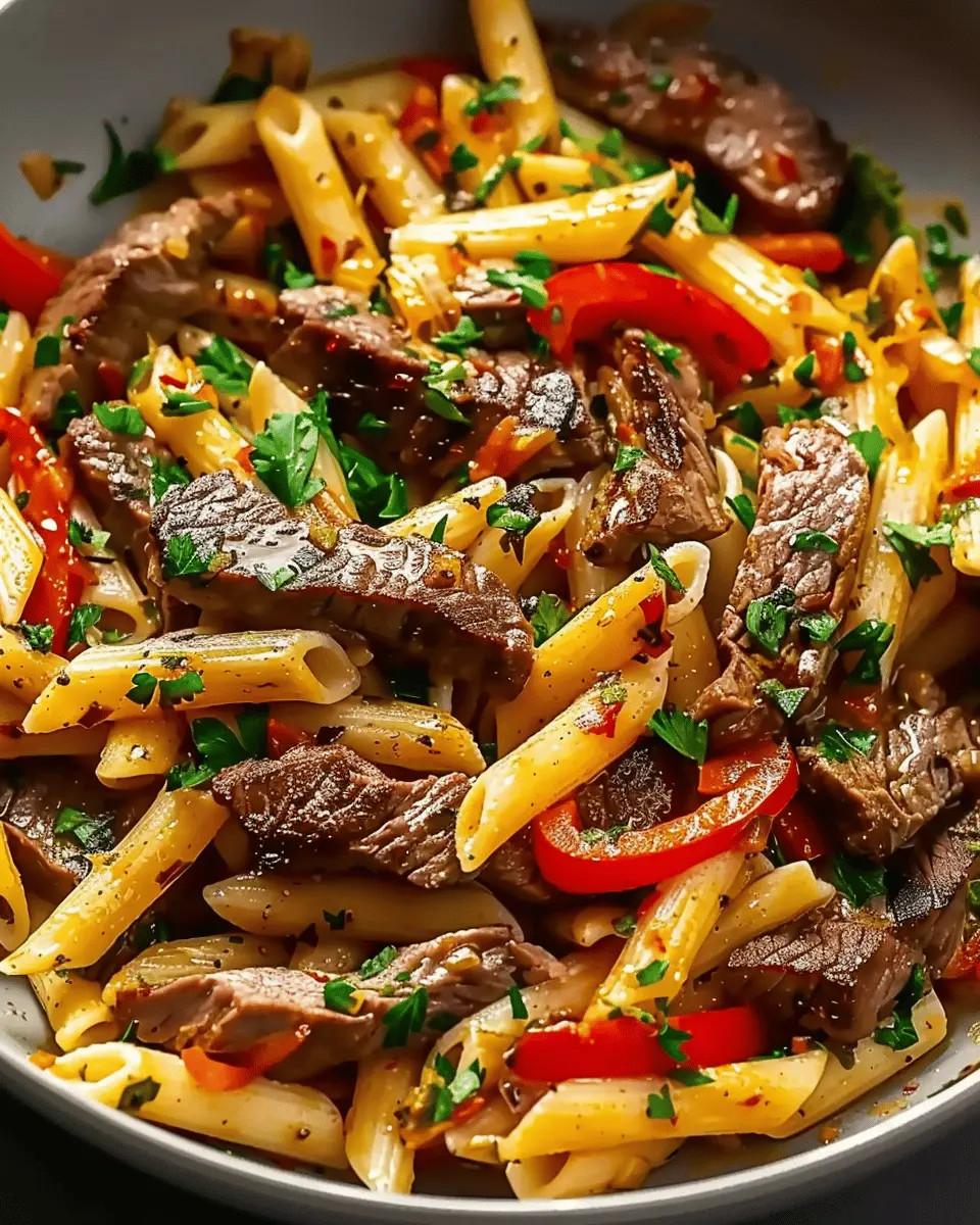 One-Pot Zesty Steak Pasta: The Easy Weeknight Flavor Bomb