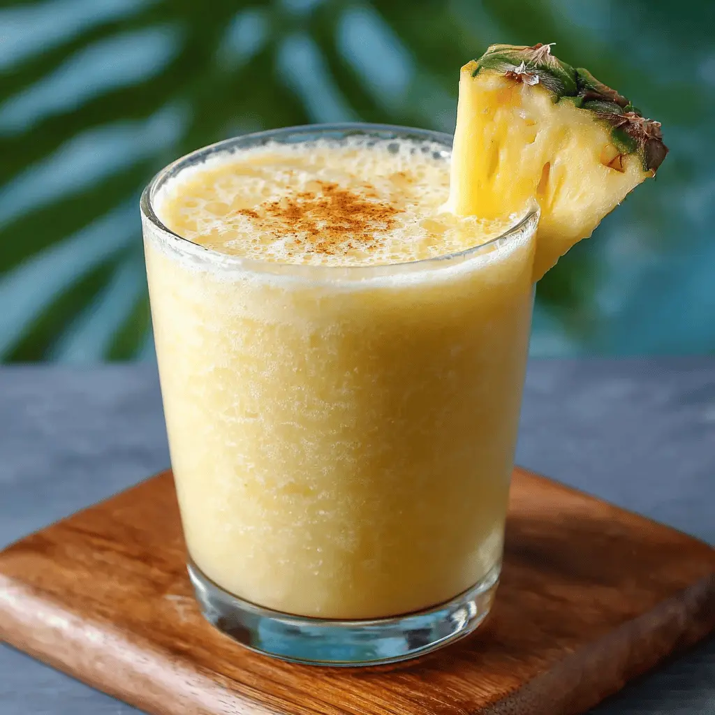 Pineapple Smoothie Bliss: Easy Recipe for a Refreshing Treat