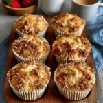 Sour Cream Coffee Cake Muffins with Streusel
