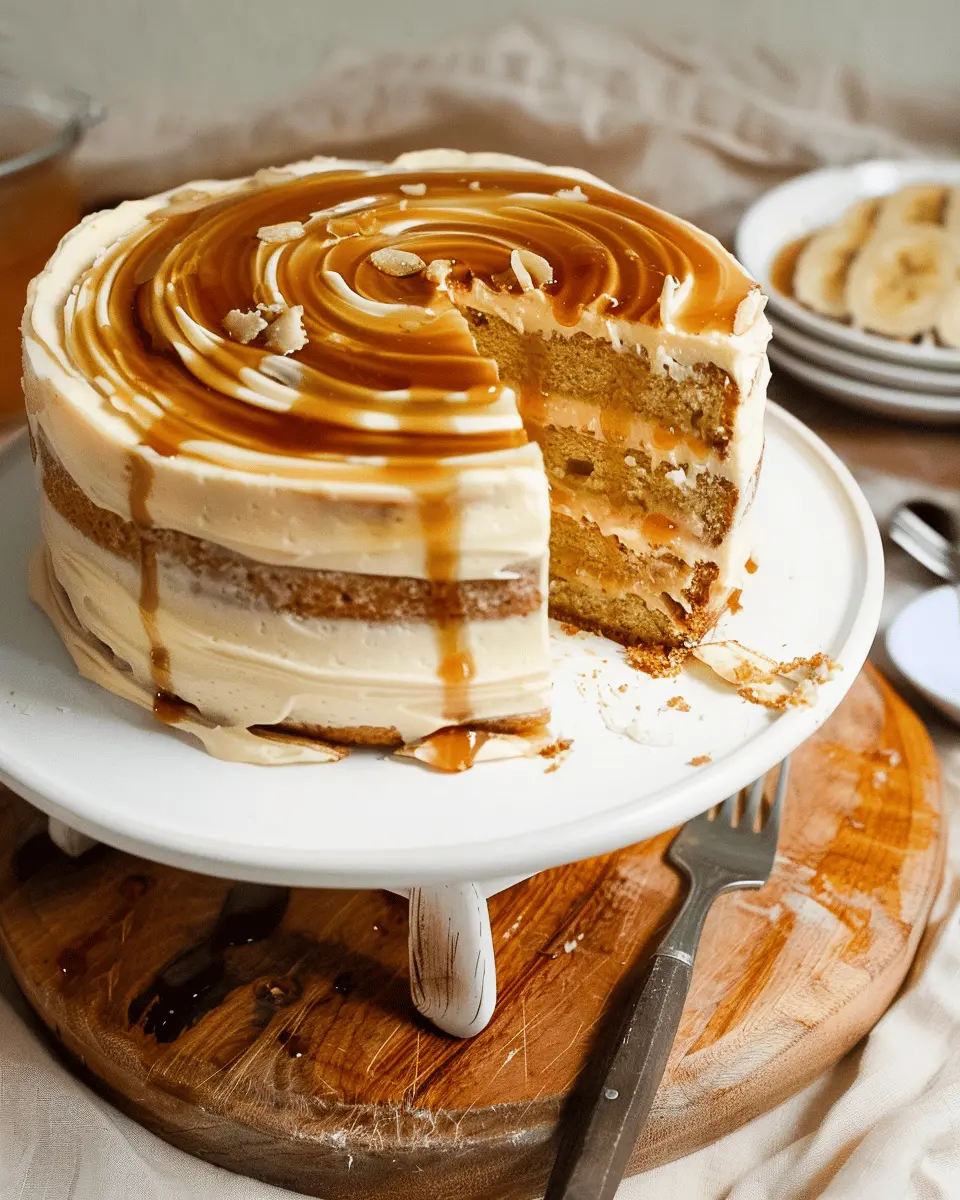 Salted Caramel Banana Cake: The Best Indulgent Treat for You
