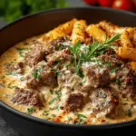 High Protein Creamy Beef Dish