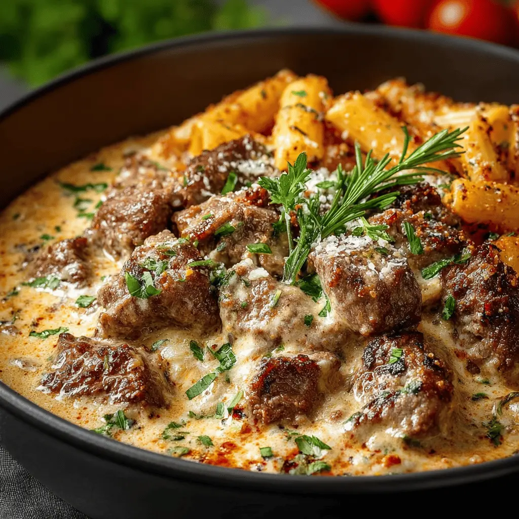 High Protein Creamy Beef Dish: Easy and Indulgent Family Delight