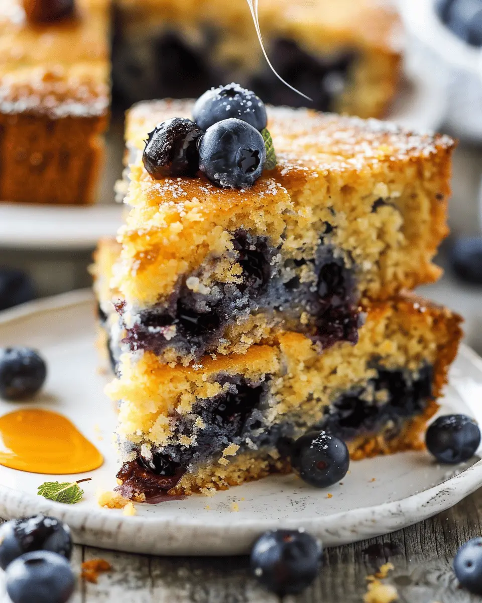 Blueberry Cornbread Bliss: A Delicious Twist for Your Table