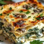 Creamy Spinach Mushroom Lasagna Recipe You Must Try