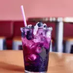 Dirty blueberry soda
