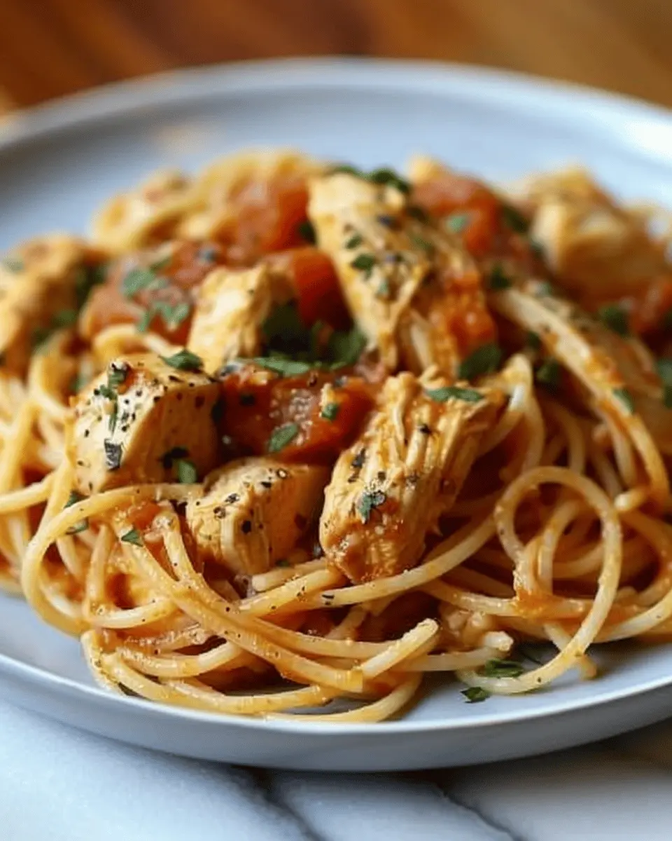 Irresistible Monterey Chicken Spaghetti Recipe with Turkey Bacon Delight