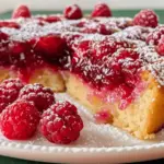 Raspberry Upside Down Cake