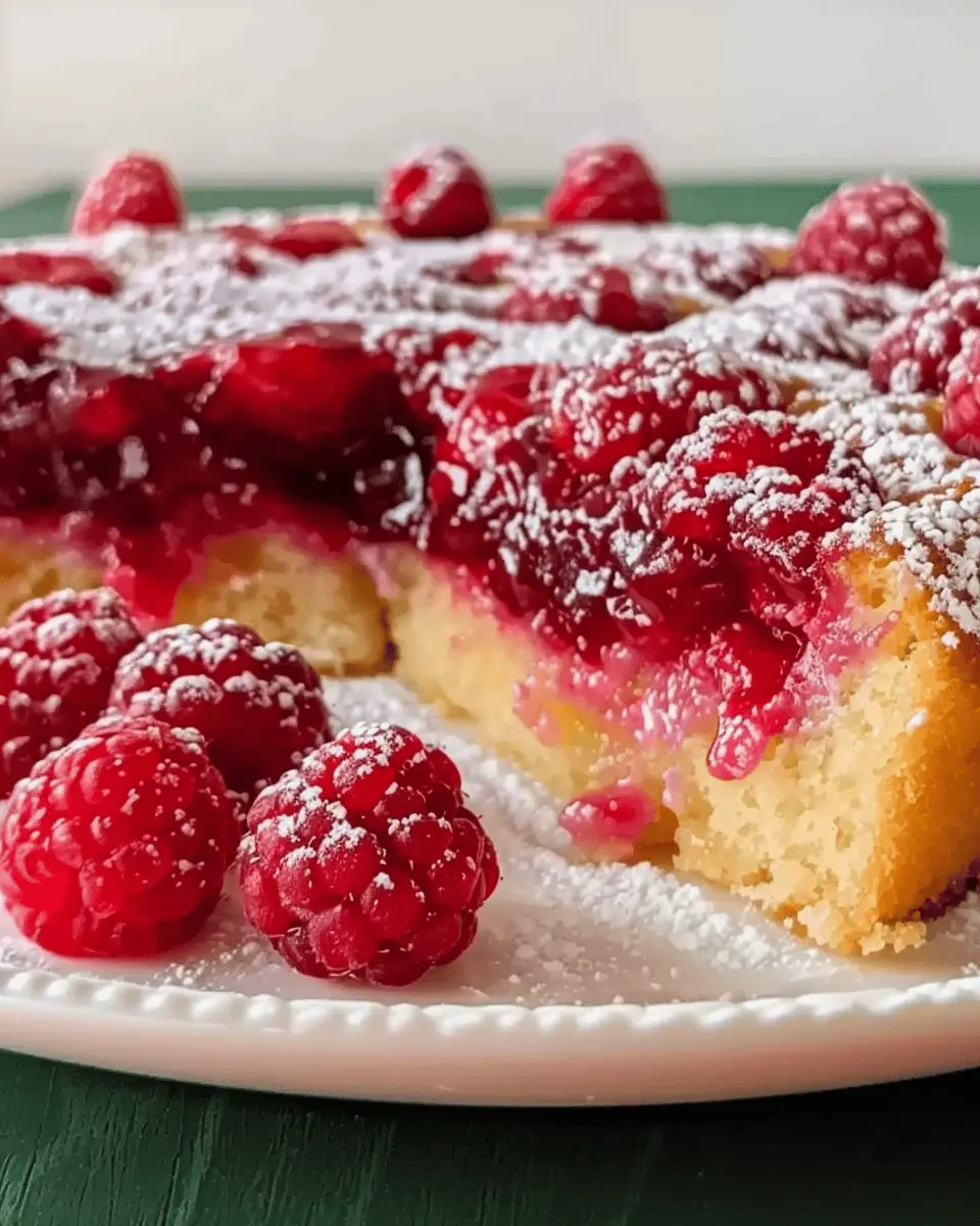 Raspberry Upside Down Cake: The Best Easy Recipe for Home Chefs