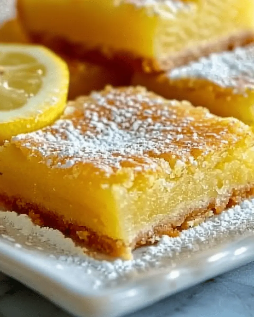 Two Ingredient Lemon Bars: Easy Recipe You’ll Love for Refreshing Treats