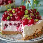 Cherry Pistachio Cheesecake – A Luscious Dessert Recipe
