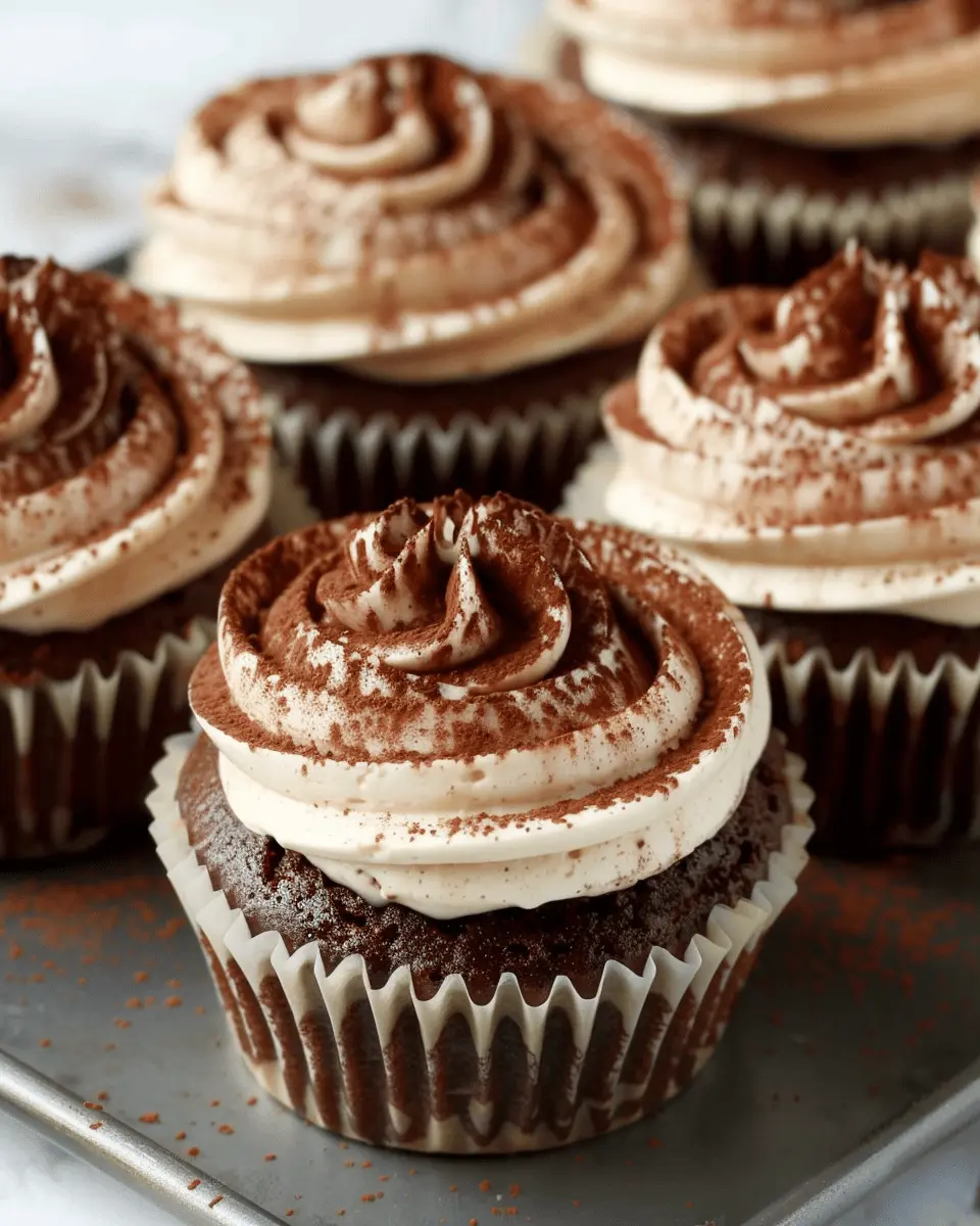 Chocolate Tiramisu Cupcakes Recipe to Indulge Your Sweet Cravings